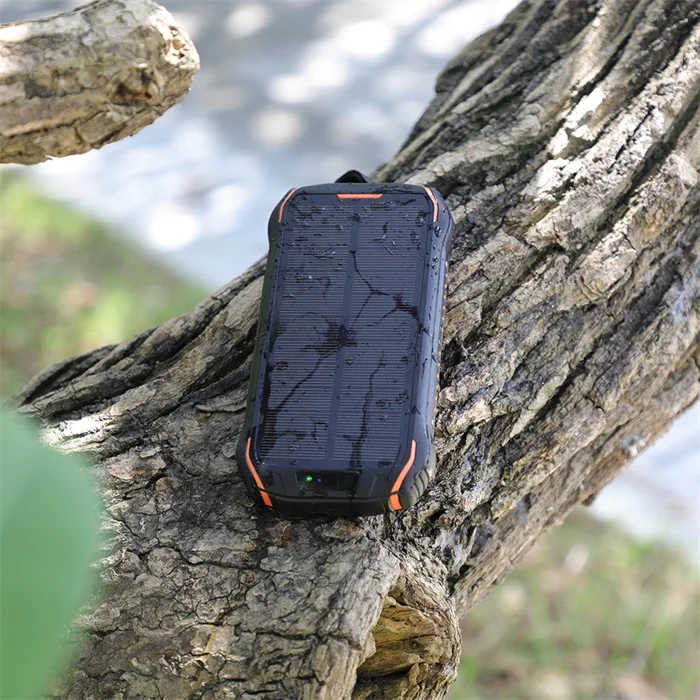 High Quality External Battery Solar Charger 26800mah Waterproof Solar Power Bank