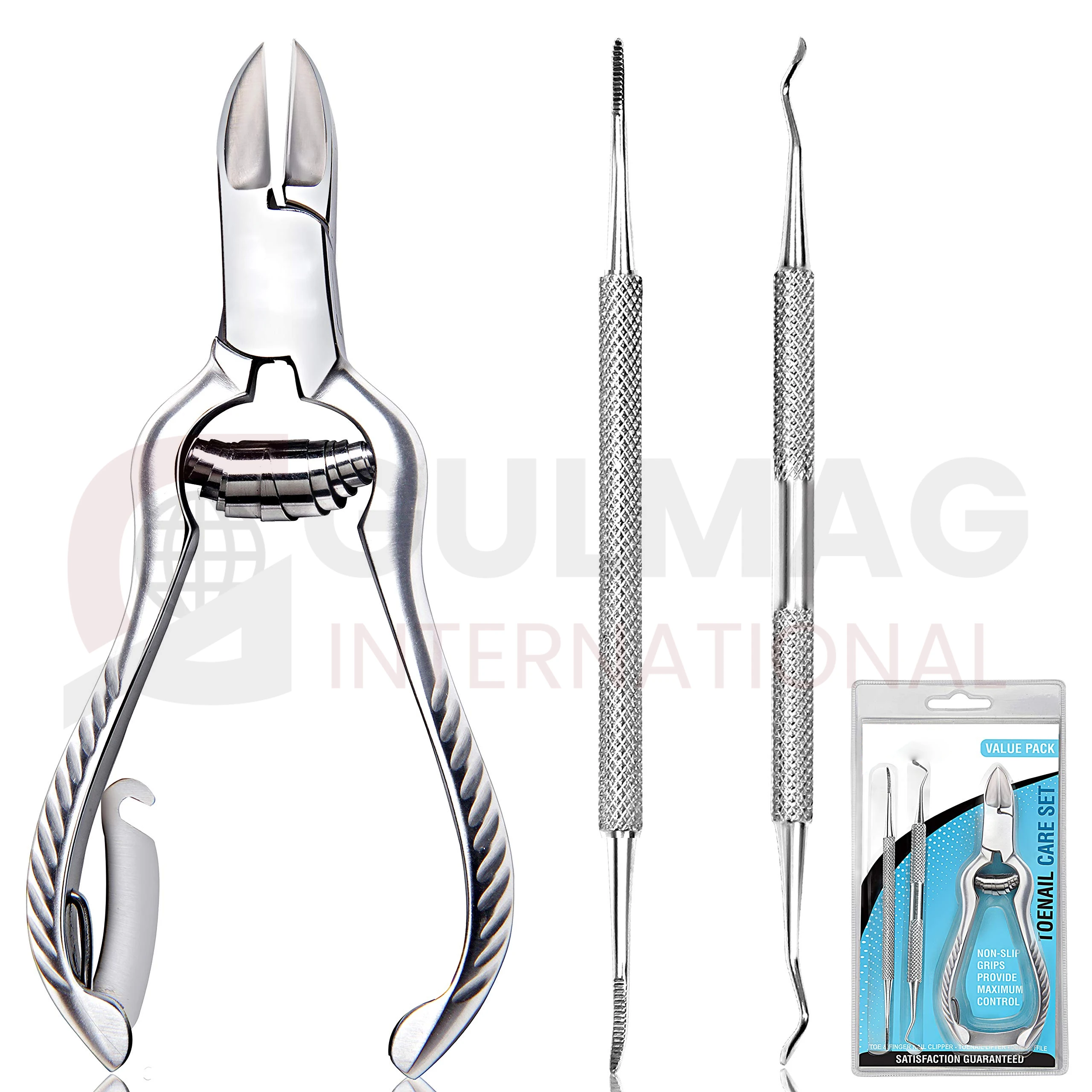 Podiatrists Nail Clippers Cutters Nippers for thick toenails Plus for fingernails Podiatry Instruments OEM Customized Logo