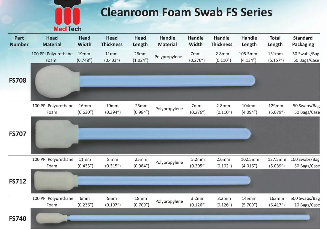 Foam Swab FS Series