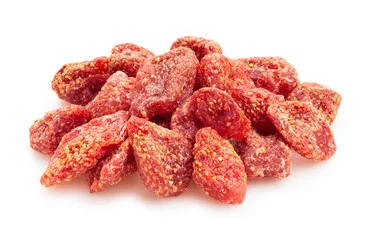 Organic Cultivation 0.5kg Healthy snacks Sweet Slightly sour Sliced Dried Fruit Dried Strawberry From Malaysia