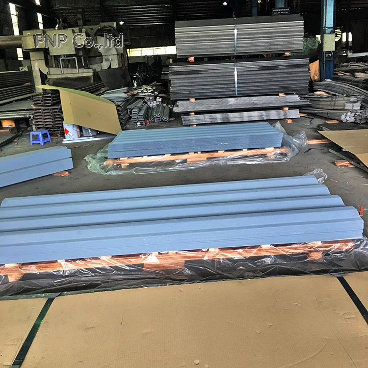 Wholesale cheap mild steel weight 40kg 5 corrugated die stamped 2mm thickness container roof panel for sale