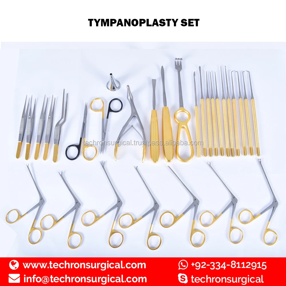 Tympanoplasty /Mastoid Surgery Set of 30 Instruments