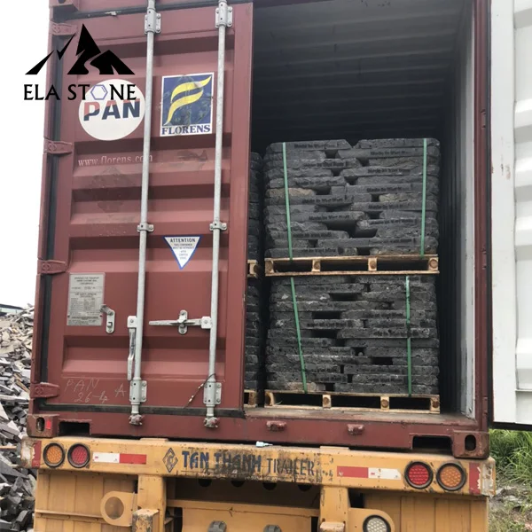 split Hotel Villa Apartment Building Garden Modern traditional rustic lava stone from Vietnam factory