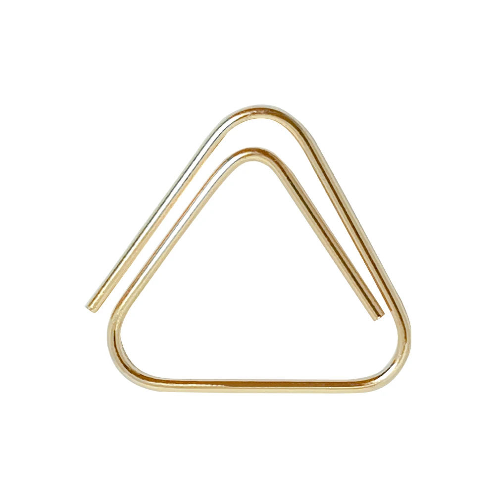 Высококачественные Угловые зажимы, офисные аксессуары ZENITH 815 Gold