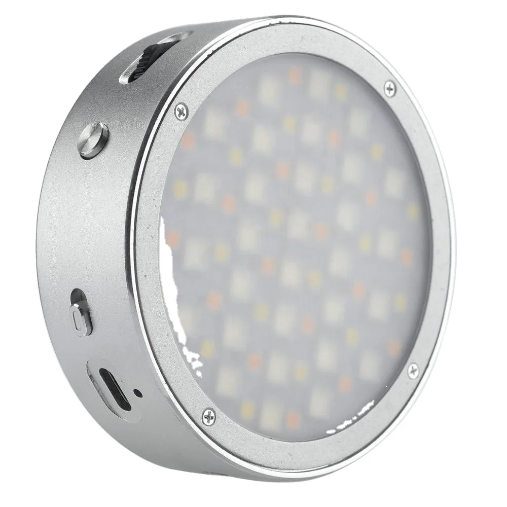 R1 RGB LED light Portable Mini Fill Light Magnetic Photography lighting Dimmable with scene effect
