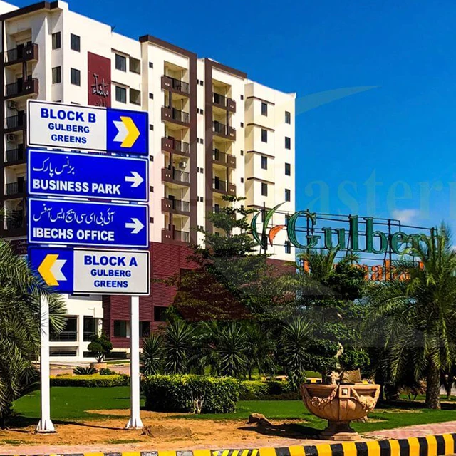 High Intensity Prismatic Traffic Safety Reflective Signs Sign board