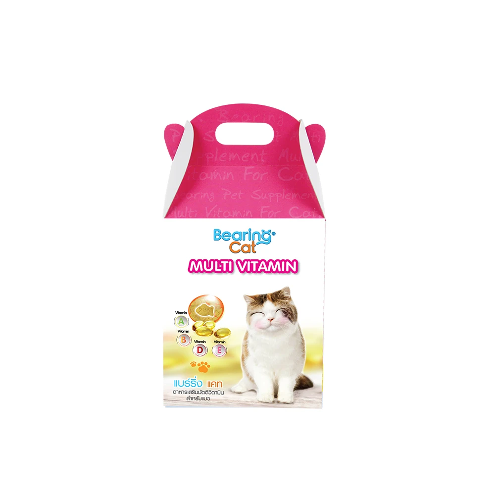 No.1 Pet Care in Thailand Bearing Cat Multi Vitamin Supplement for Cat 50 Tablets