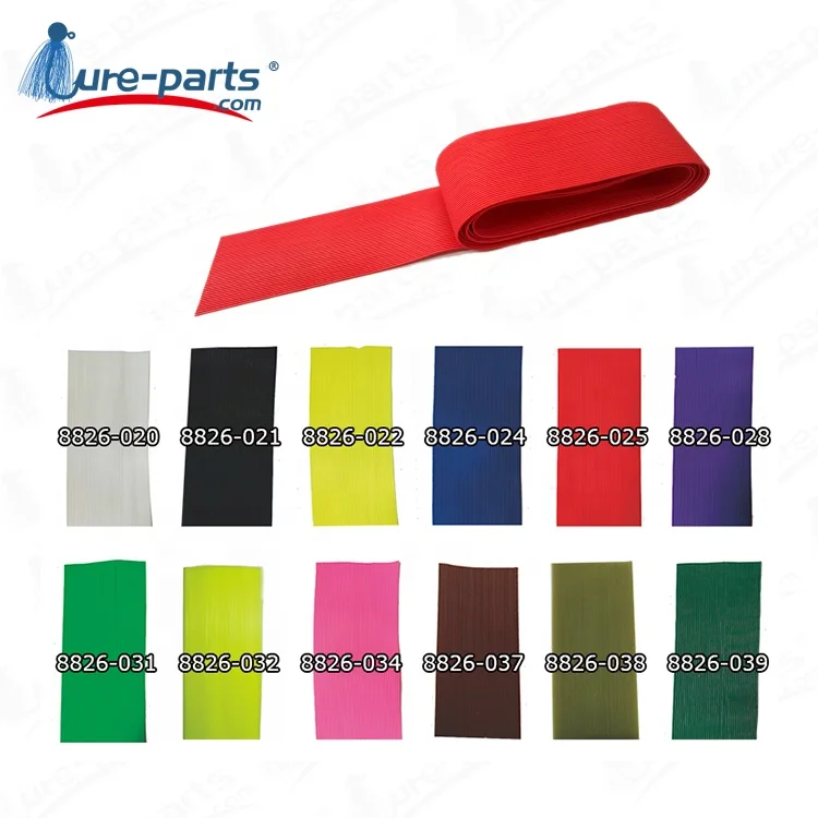 Quality and good price Fly tying Round Rubber Legs fly tying materials