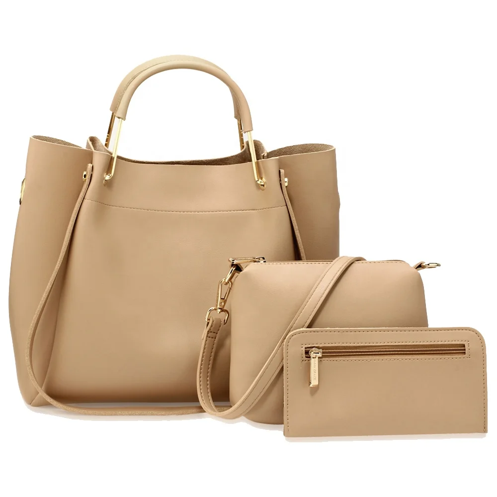 High Quality Latest Luxury Bags Women Handbags Ladies Leather Bags Ladies White OEM Hand Bags Set