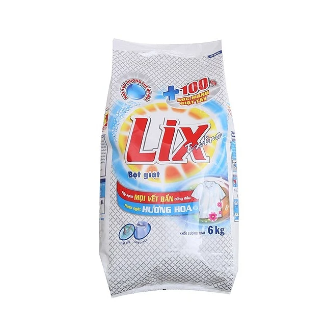 Factory Price Lix Extra Lemon Detergent Powder/ Laundry Powder made in Vietnam