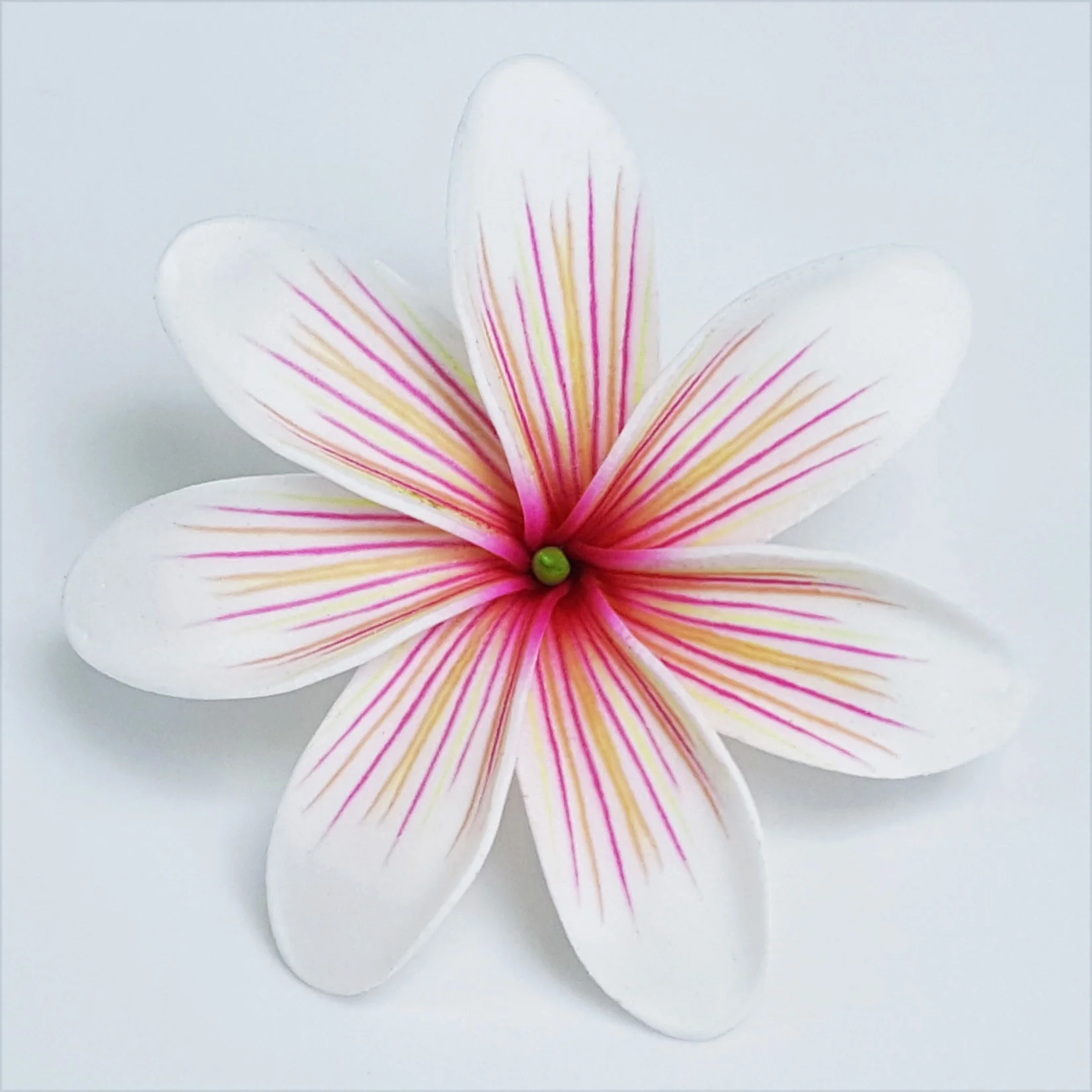 Best seller good quality Handcraft Handmade artificial tahitian foam flower with special tattoo and color pattern