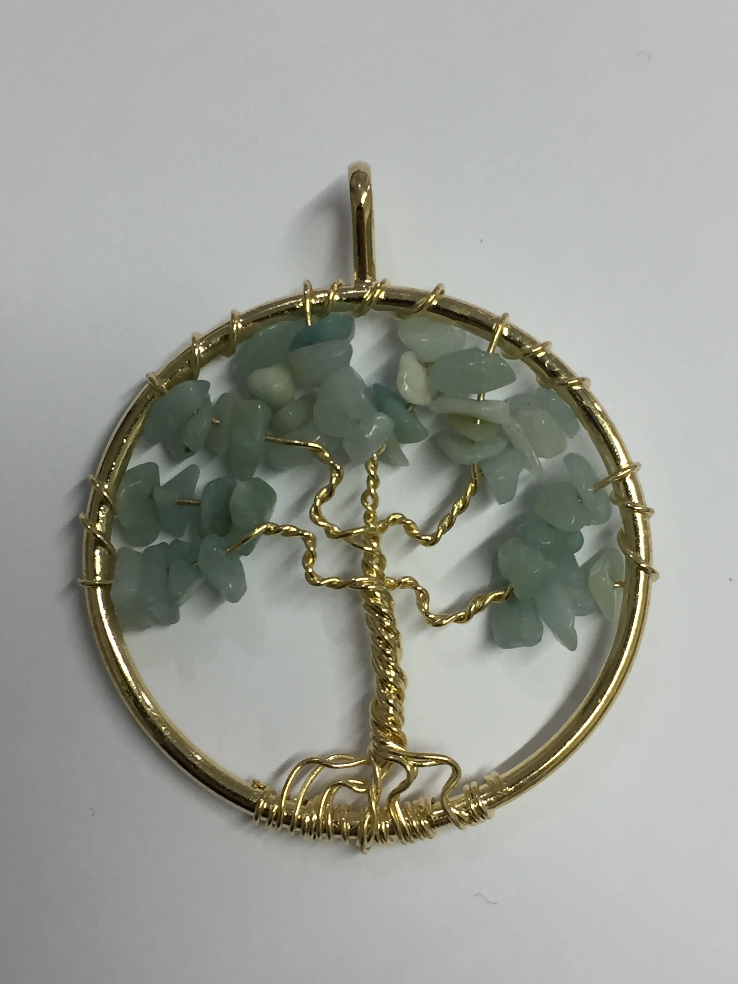Metal Tree Small Pendant from Brazil
