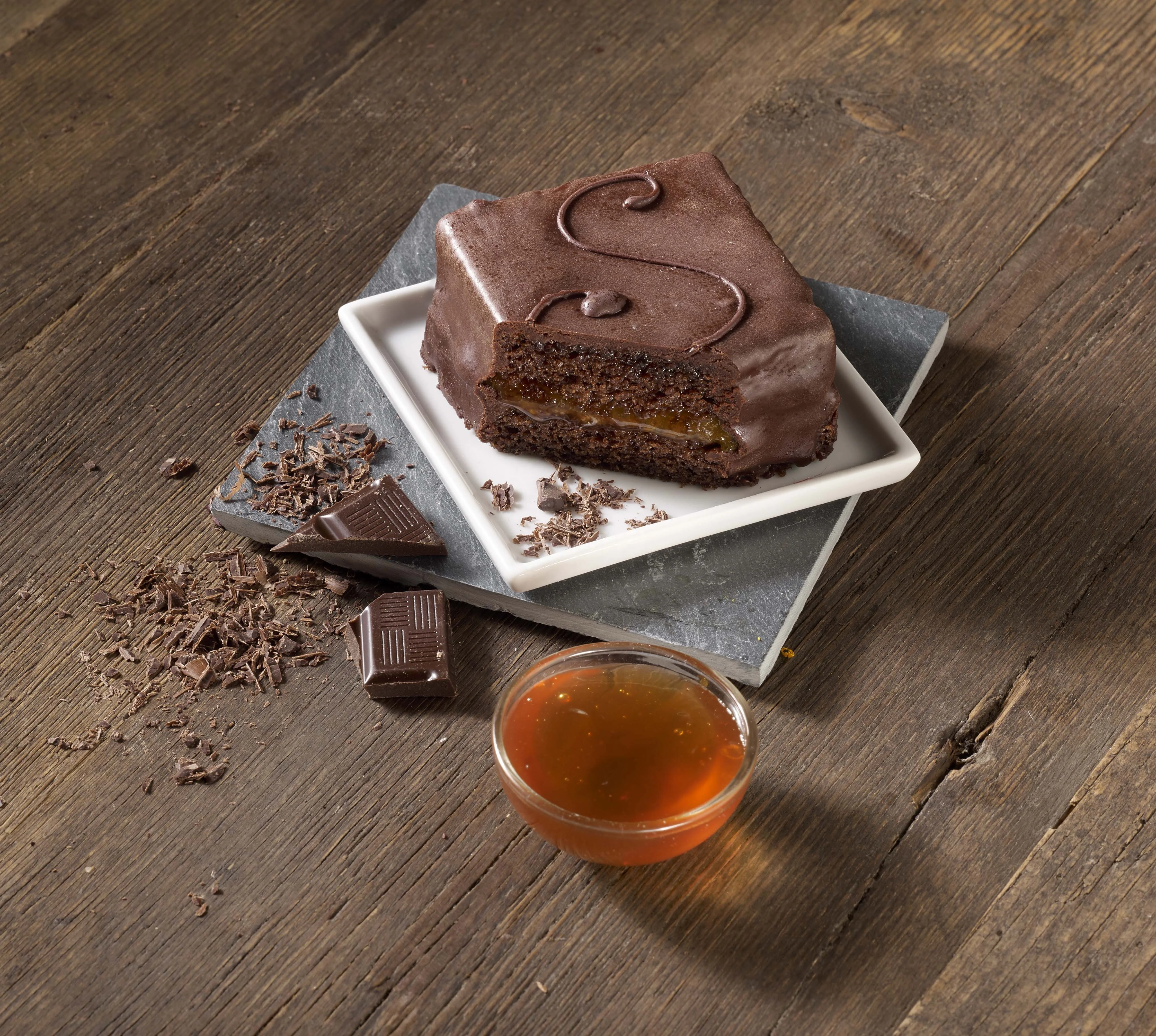 110 g Organic Sacher Chocolate Cake Dessert Frozen Ready to eat Vegan Giuseppe Verdi Selection Made in Italy