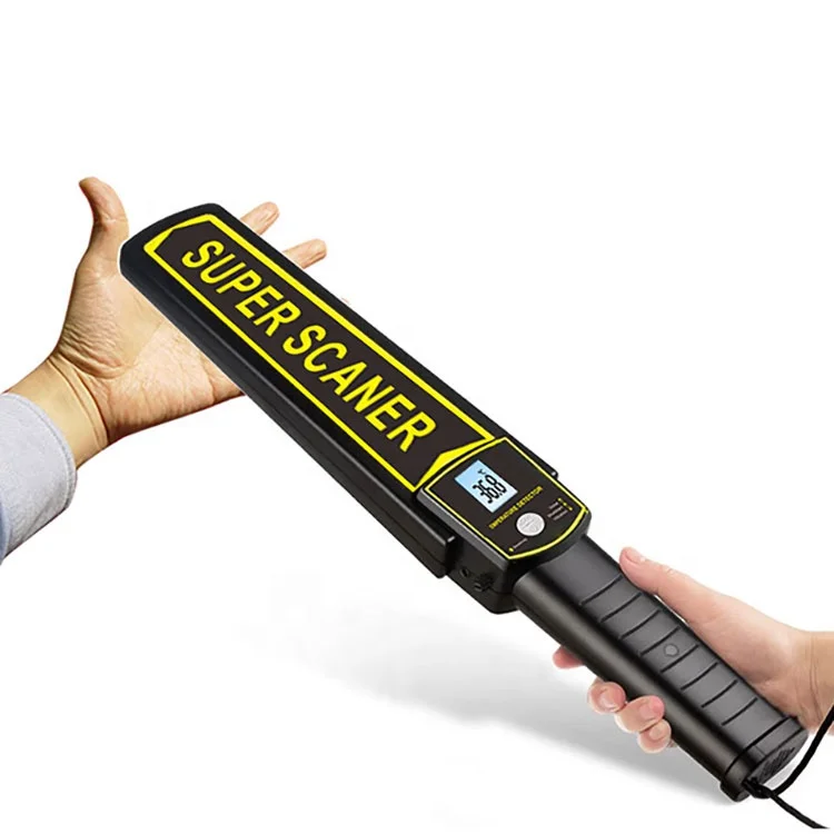 Покупайте оригинальный Высокочувствительный ручной металлоискатель 2021 Security Check, Заводская поставка, низкая цена