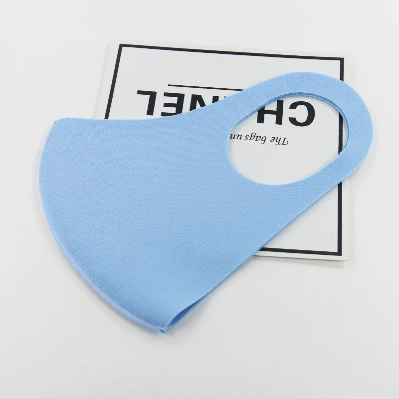 
Custom design fashion face masks Ice silk Washable Mask reusable party mask 