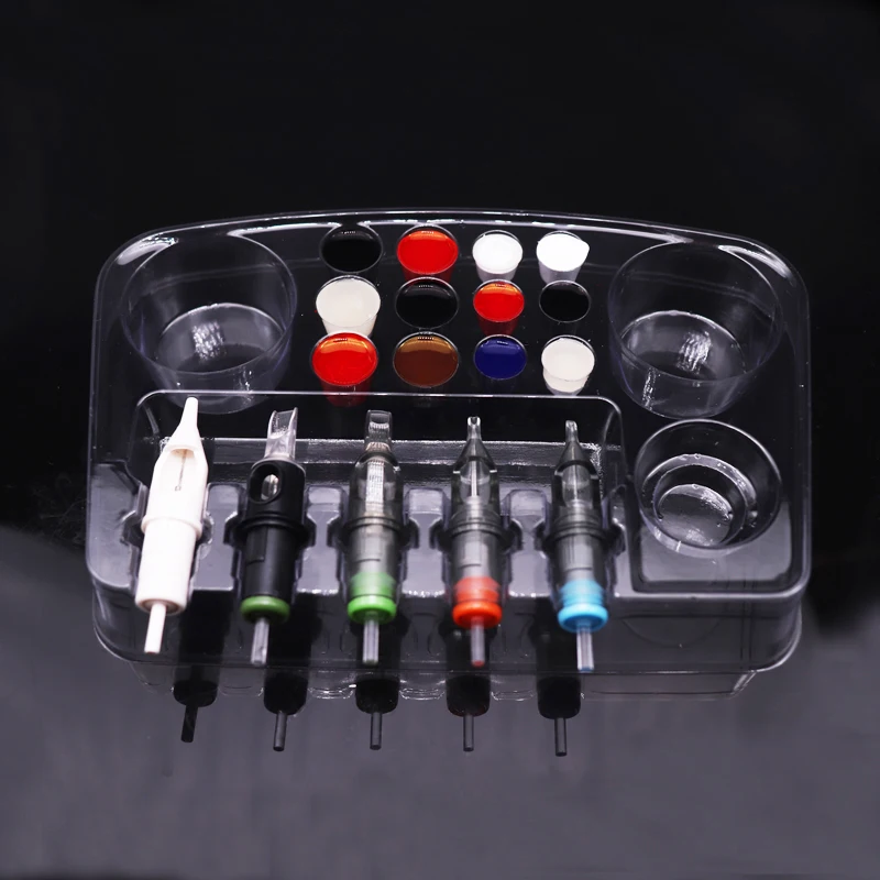 QUATAT Disposable Cartridge Trays For Cartridge Tattoo Ink Cup 40pcs/box Tattoo Cartridge Tray