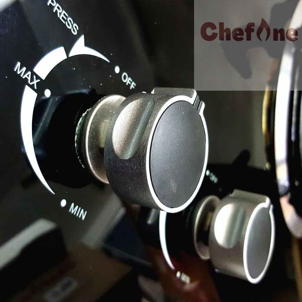 High Quality New Fashion Black ChefOne Tempered Glass 2 Burner Gas Stove Built-in Hob or Free Standing Reasonable price