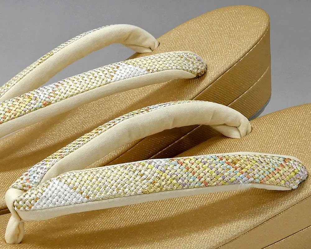 Premium synthetic leather traditional Japanese Zori sandals woman