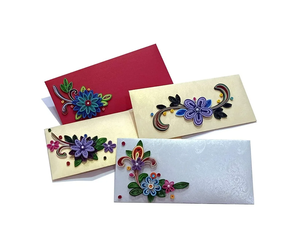 In Stock new fancy Handmade Designer Money Envelope for Gifting on Wedding office  and school  Engagement