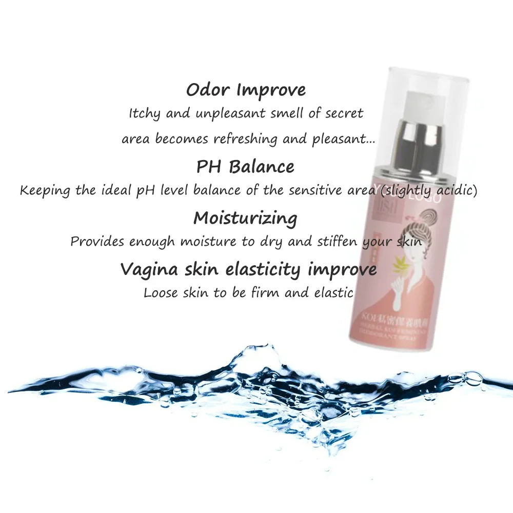 
Natural Herbal Feminine hygiene spray intimate spray for vaginal Health & pH Balance 