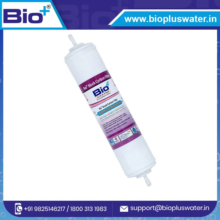 Bio+ BAC Filter Block Activated Carbon Filter - Biotech Industry