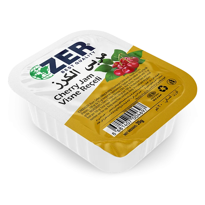 Zer Cherry Jam 20 gr x 200 Bowl
