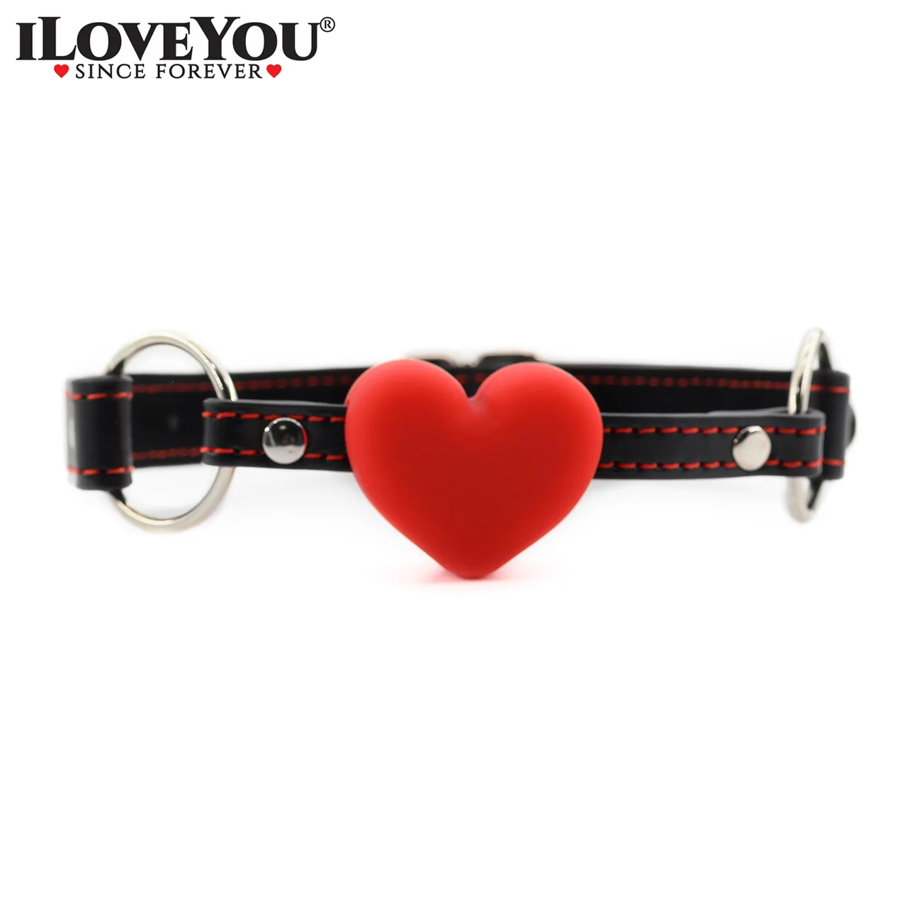 Kinky Valentine Silicone Heart Gag