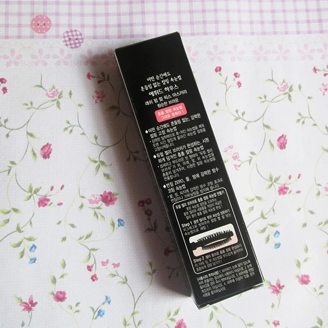 Etude house lash perm curl fix mascara Private Label OEM ODM make up Korean Cosmetics Korean makeup vegan color facial mascara