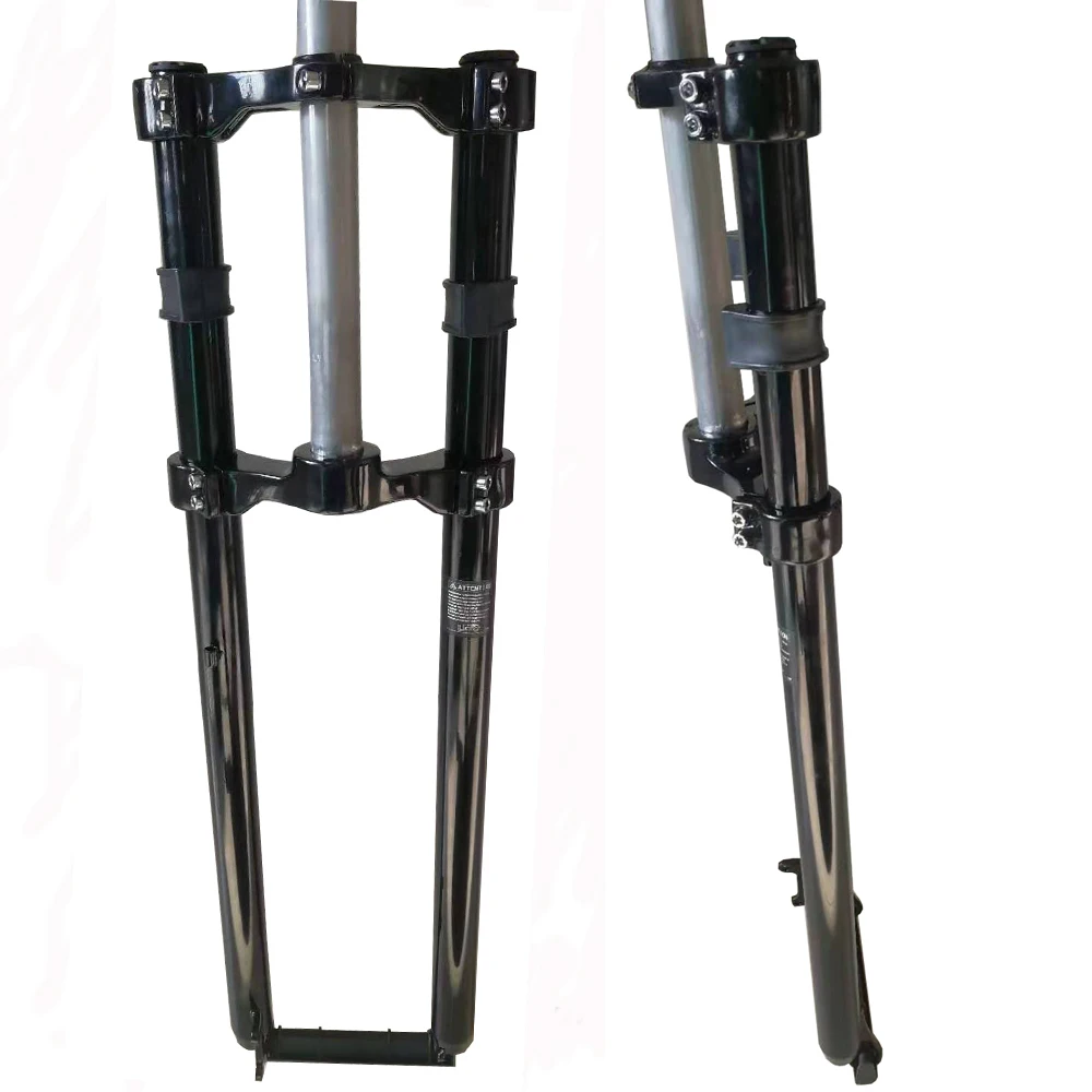 Steel Crown Snow Bike Fat Tire Mountain Bike Hard Fork