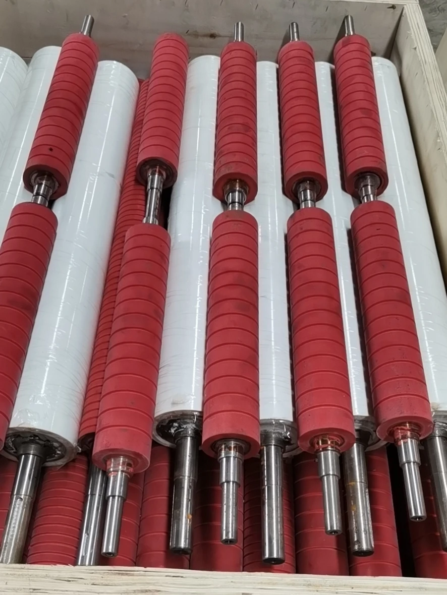 rubber silicone roller for bag making machine