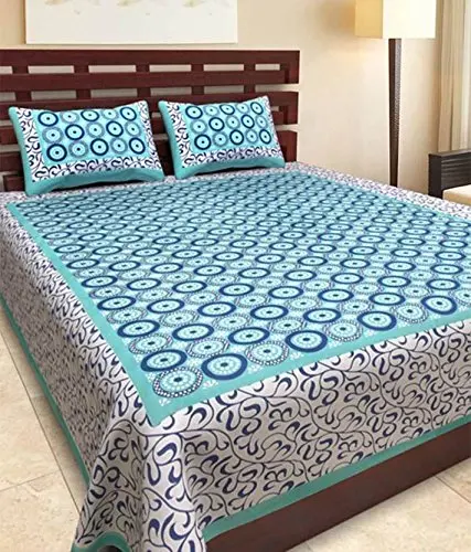 Ombre Multi Color Mandala 100 % Cotton Fabric Queen King Bed sheet Bed Spread Home Decor Beautiful