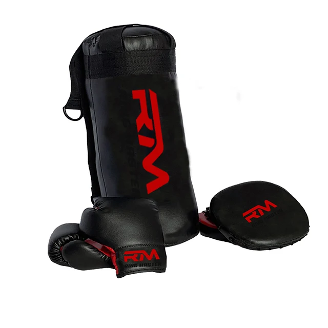 Ringmaster  Youth Kids Boxing Training Set Punching Bag Bundle Kit Intended for youth aged 4-8 years old