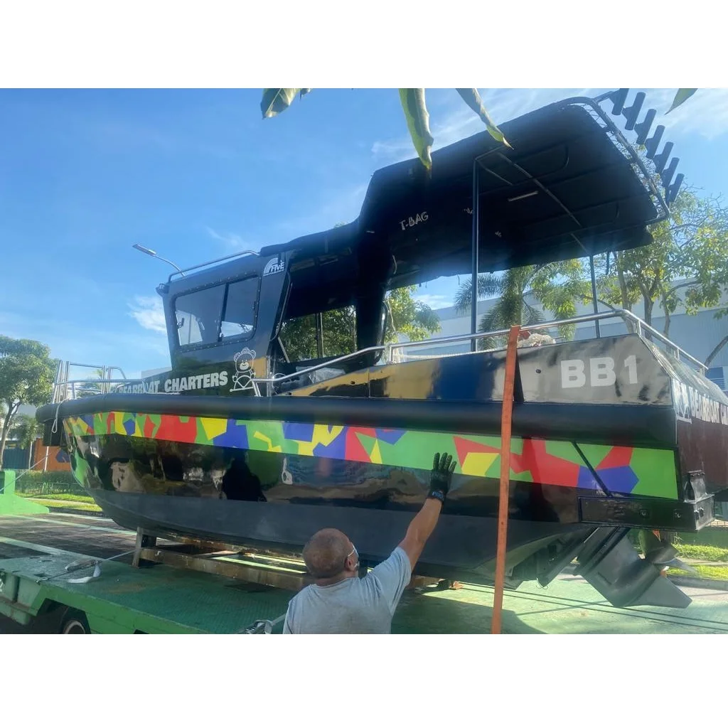  Centurion 26 Рыбацкая алюминиевая лодка с двойным ISUZU 115 HP дизельный