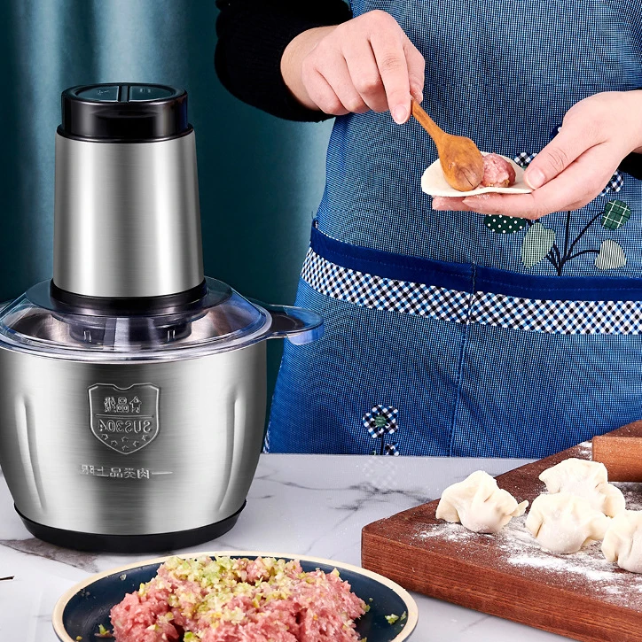 
Stainless Steel Minced Portable Multifunctional Mini Professional Commercial Household Meat Grinder 