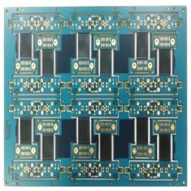 Корейский неравномерный Жесткий гибкий (FPCB + FR4) двусторонний