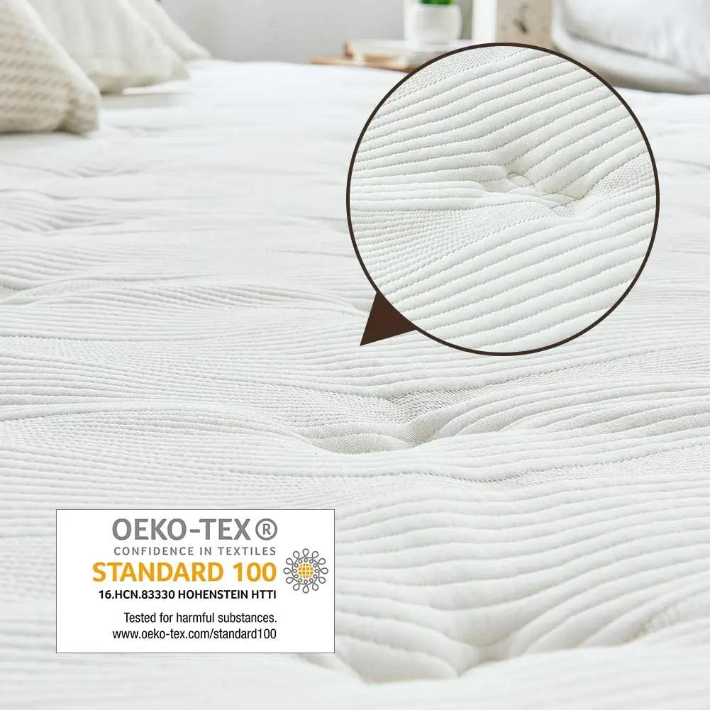 Inofia в натуральную величину высокой плотности для кроватных матрасов 7 зоны шумопоглощающий наушник с пенным наполнителем эффектом памяти и хорошо пружинный матрас