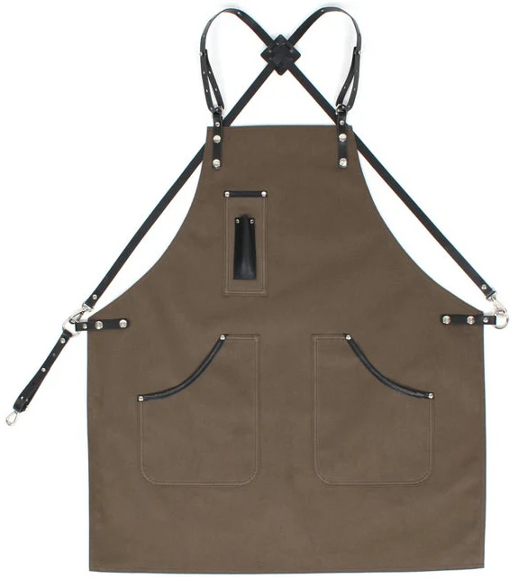 Barber Hairdressing Cutting Salon Cape Denim Barber Apron Printed Cutting Cape Customized design logo Hairdresser Smock