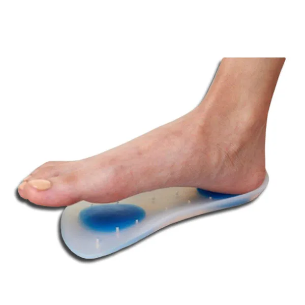 Best For Impact Absorption Shoes Orthotic 3/4 Silicone Insoles