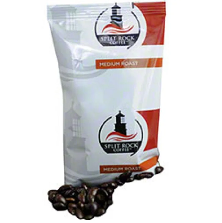 
Traditional Flavour Split Rock Coffee Medium Roast 2.0 oz Frac Pack Notes Of Sweet Chocolate With A Dark Cherry Finish 