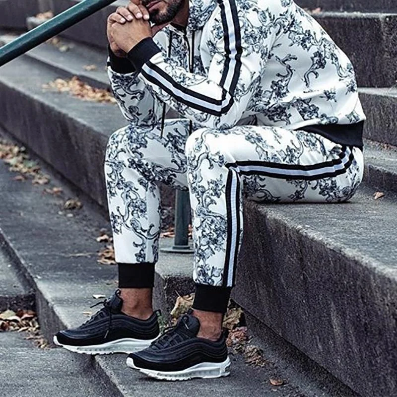 New style wholesale sports custom tracksuit/ Men Sweatsuit/ Custom made Men Jogging Suit