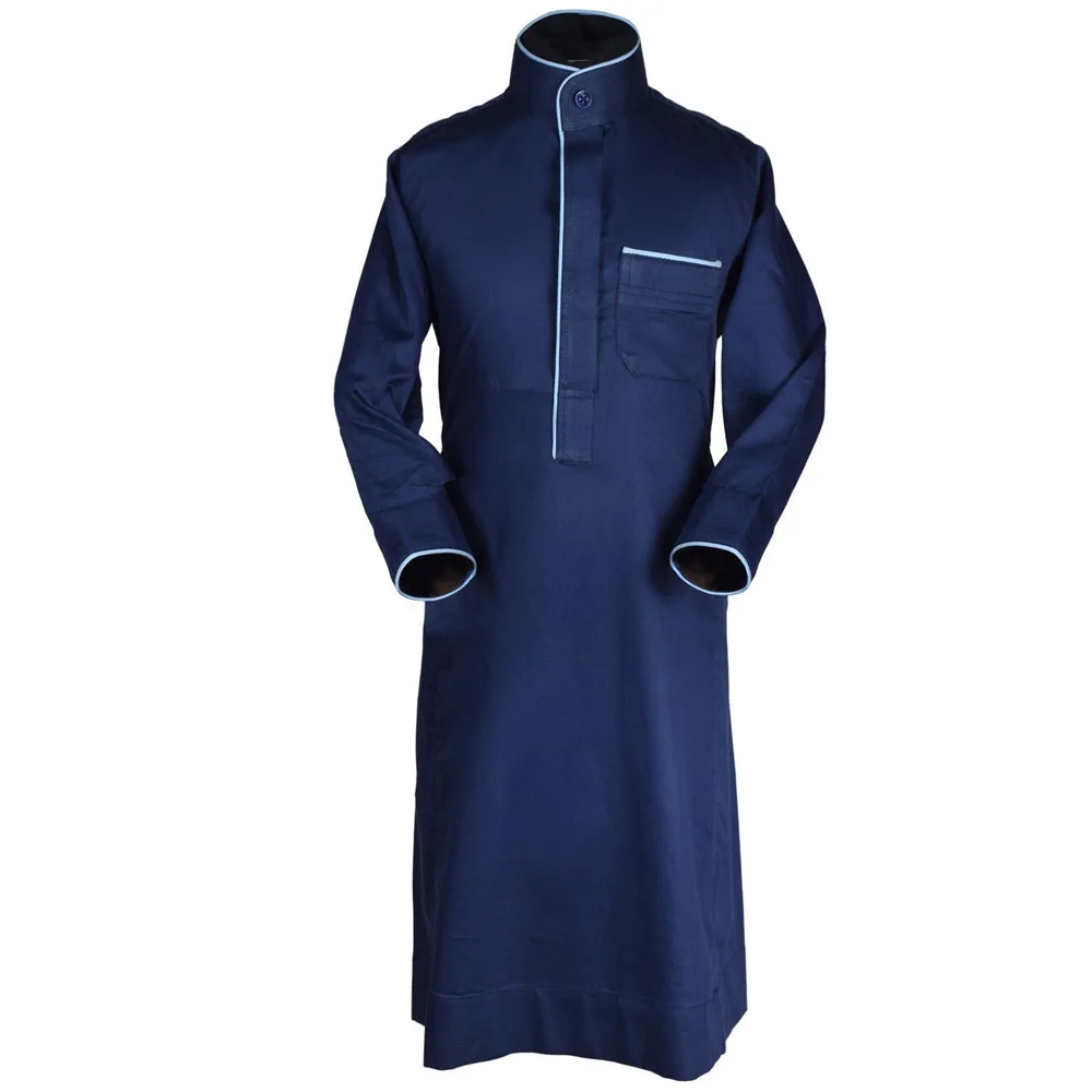 Factory Price Directly Selling Daffah Islamic Men Clothing Muslim Arabic UAE Kuwait Style Long Jubah Daffah mens Boys Thobes
