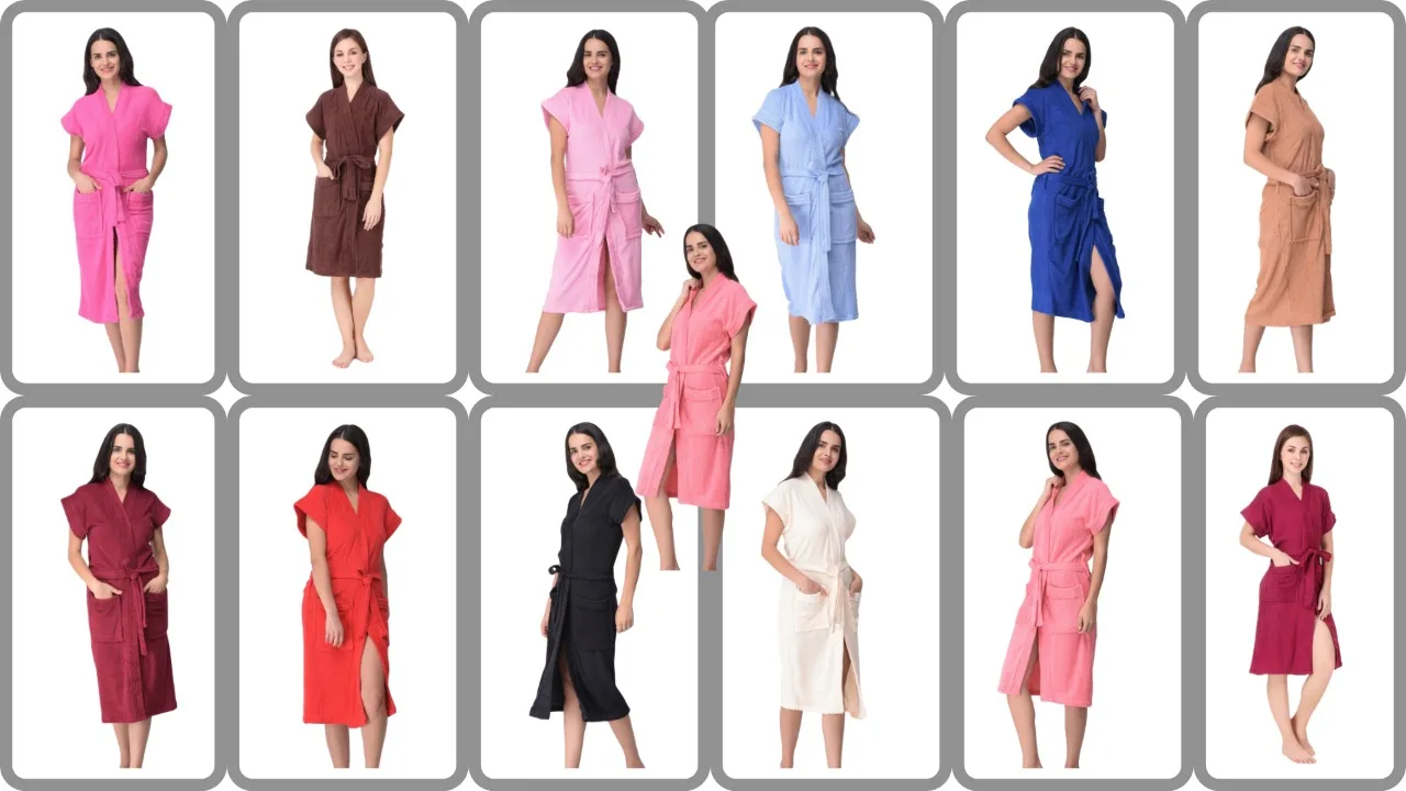 manufacturer and wholesale cotton robe bathrobe bridesmaid robe beach bridal shower toweling bathrobe dressing gown