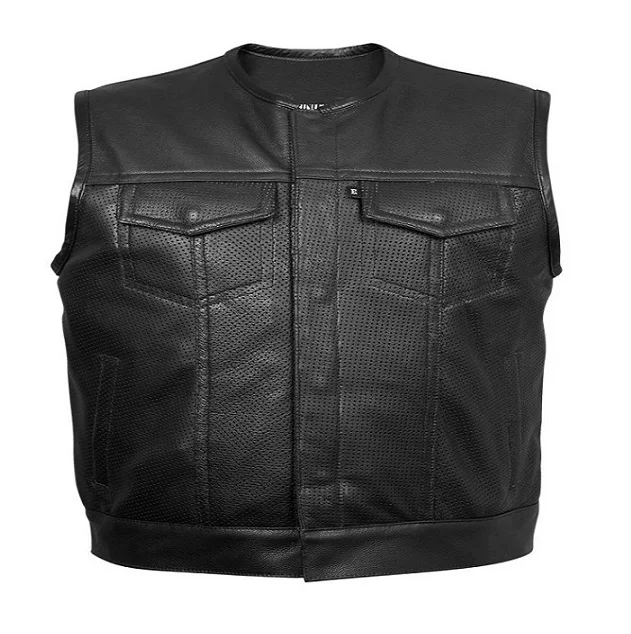 Лучший кожаный жилет для мужчин
