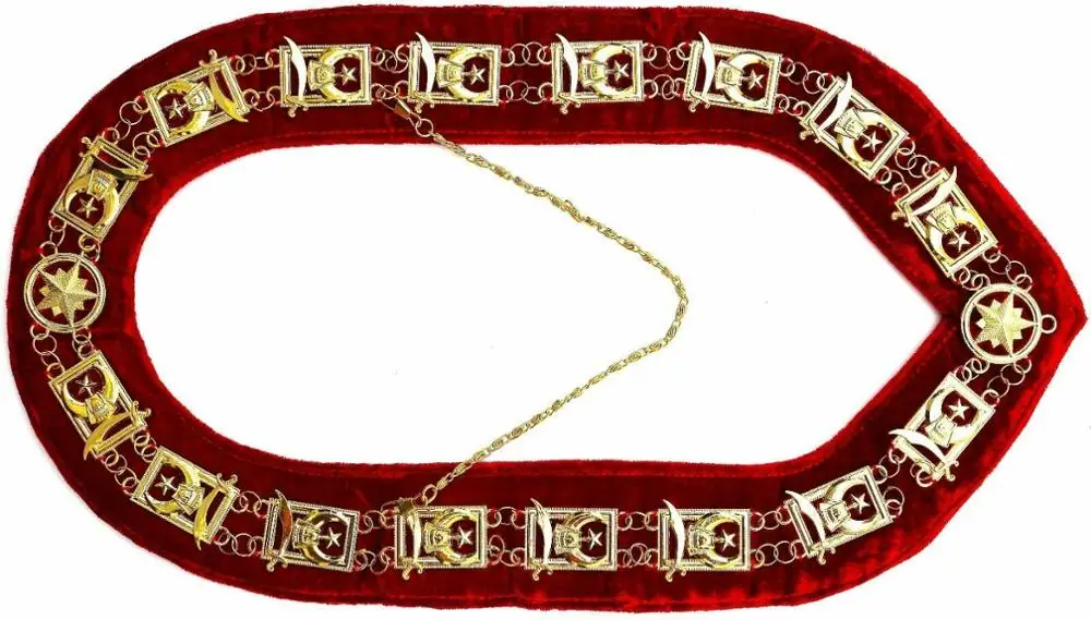Masonic Regalia Shriner Chain Collar