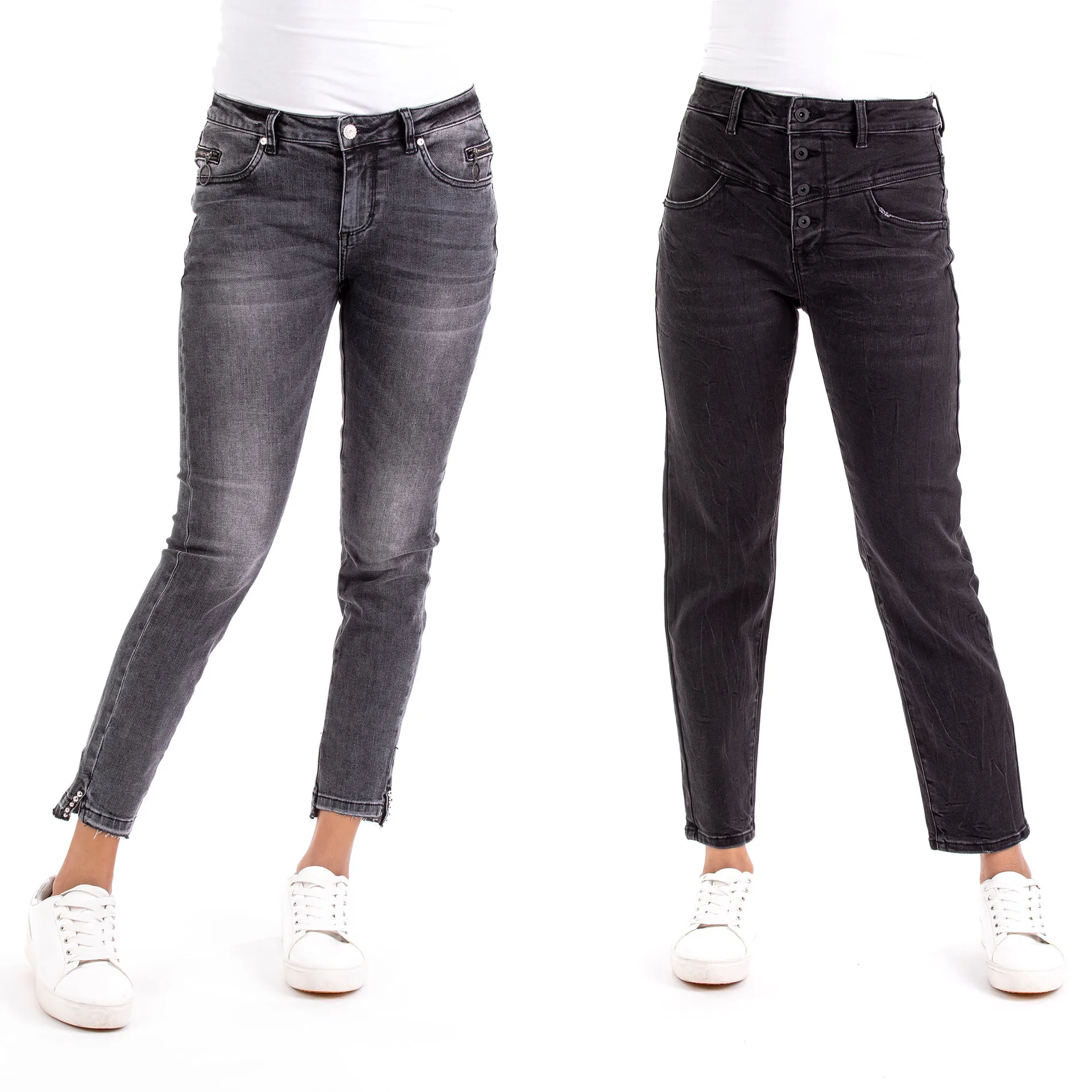 ODM OEM jeans for women Decorative belt We are a manufacturer of high quality denim clothing jeans factory