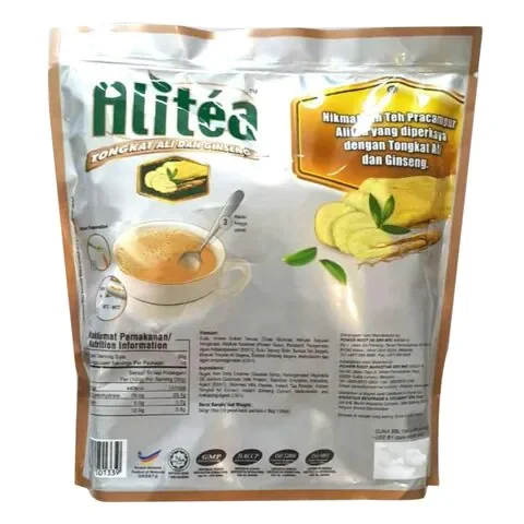 OEM Power Root 4 в 1 чай с мгновенным молоком Tongkat Ali и женьшенем усиленный иммунитет для длительной защиты