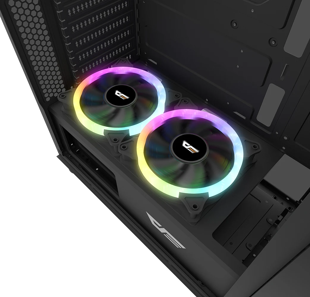 darkflash Pollux mesh panel PC gaming case computer hardware & software TKA