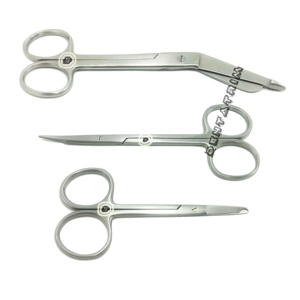 Бандажные ножницы для ухода и хирургической одежды стежков CE PK 3 года хирургические инструменты