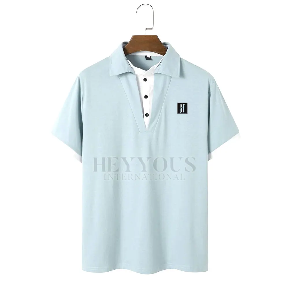 Wholesale OEM Unisex Polo Shirt Blank Casual Wear Men Polo Shirts Youth Custom Solid Color Polo Shirt