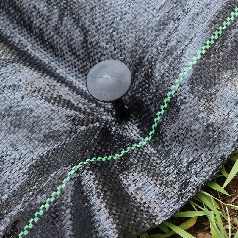 PP Ground Cover Nails Plastic Pegs Geotextile Pins Weed Mat Pins for Horticultural Fabrics